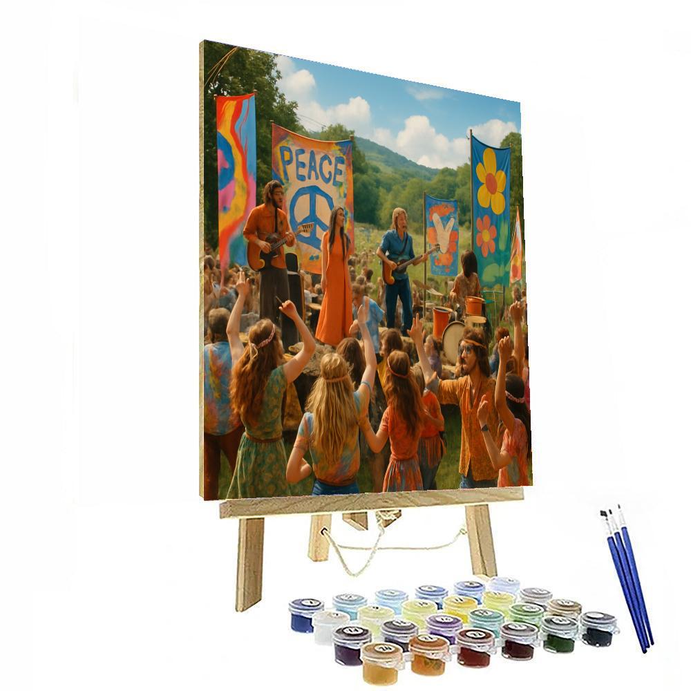 Woodstock - New York, Usa Painting Number Kit