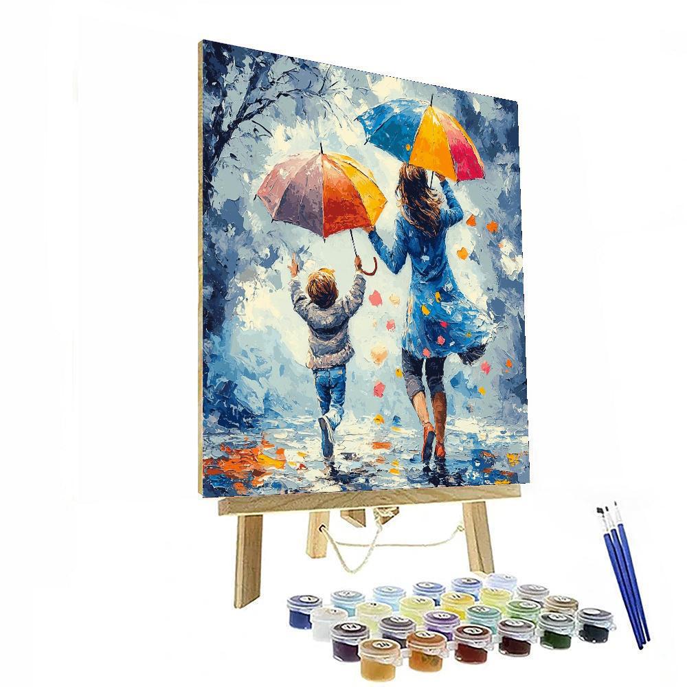 Adventures On A Rainy Day Paint By Color