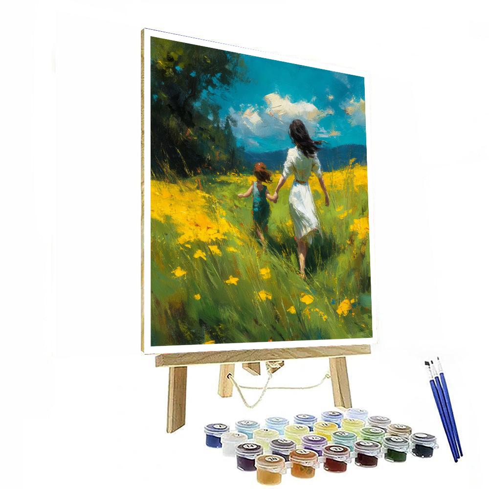Moments In Sunlit Meadows Paint By Number