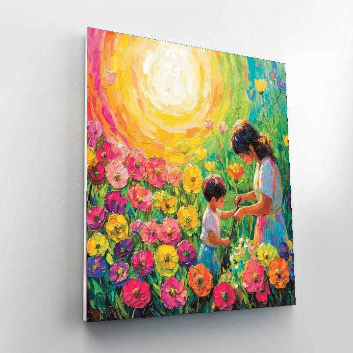 The Gift Of Togetherness Number Painting