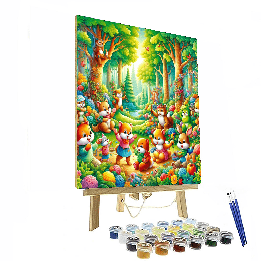 Magical Woodland Adventure Paint By Number