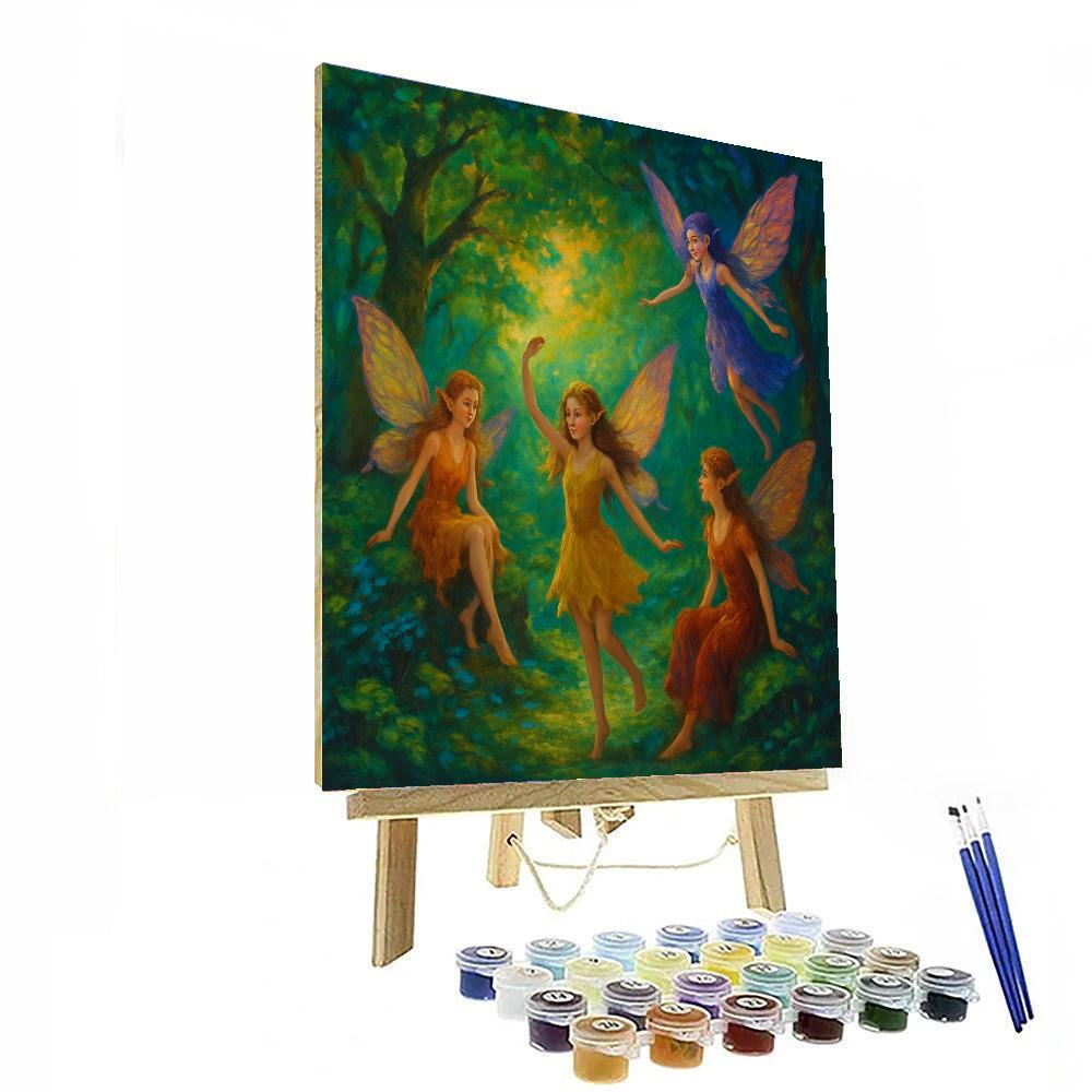 Fairy Woodland Tale Number Painting