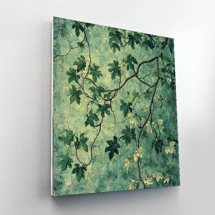 Michelangelo Inspired Verdant Sanctuary  Paint By Number