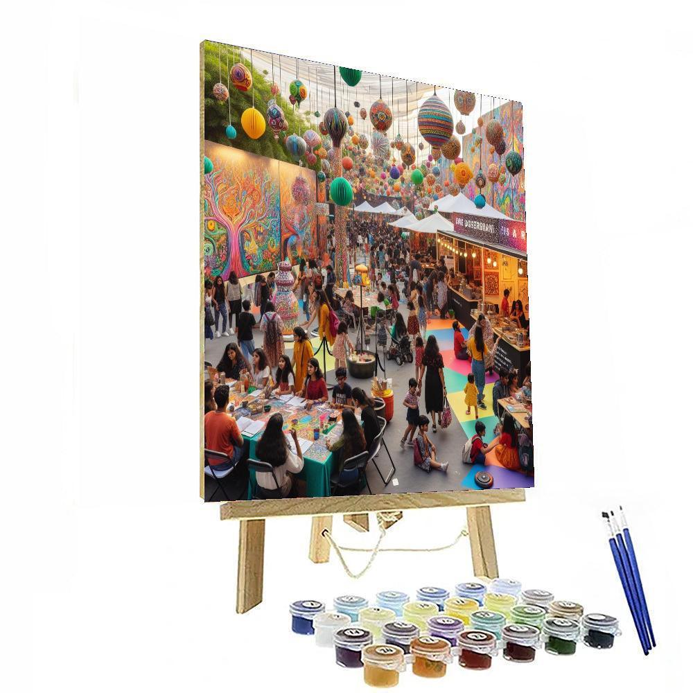 Kaleidoscope Festival - United Kingdom Paint By Color