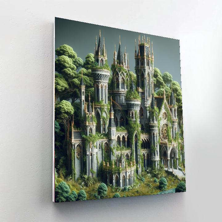 Castle Majesty Numbered Painting Kits