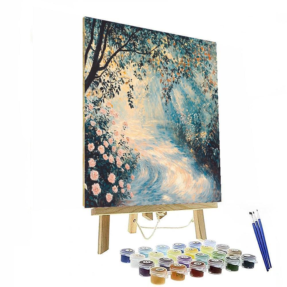 Edgar Degas Inspired Whispering Garden Harmony  Painting By Numbers Kit