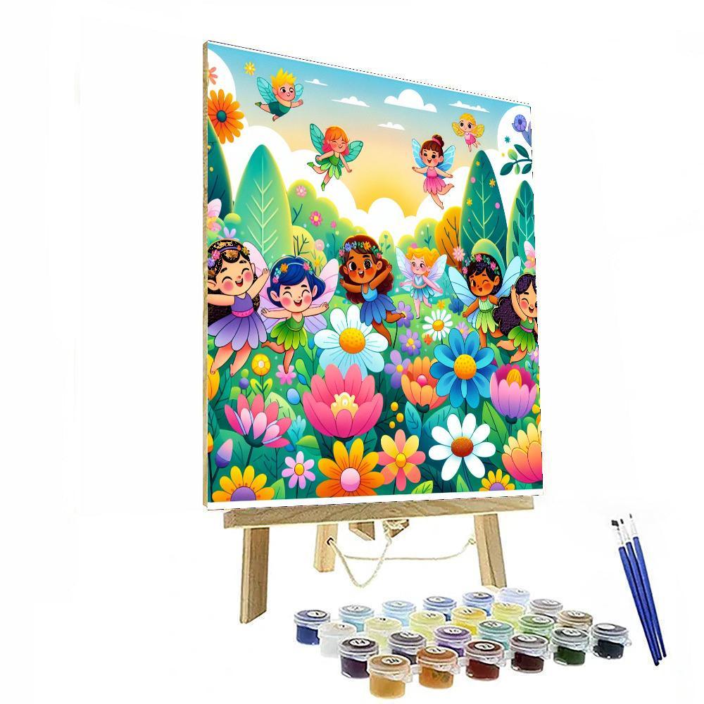 Colorful Magical Garden Paint By Numbers
