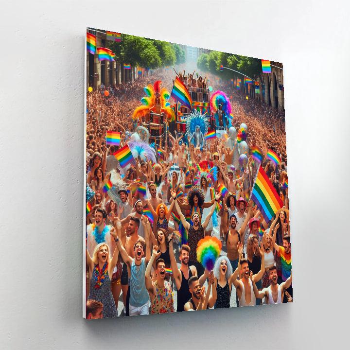 Pride Parade - World Paint By Numbers Kits