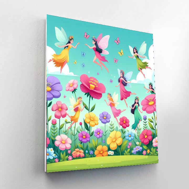 Fairy Garden Fables Painting By Numbers Kit