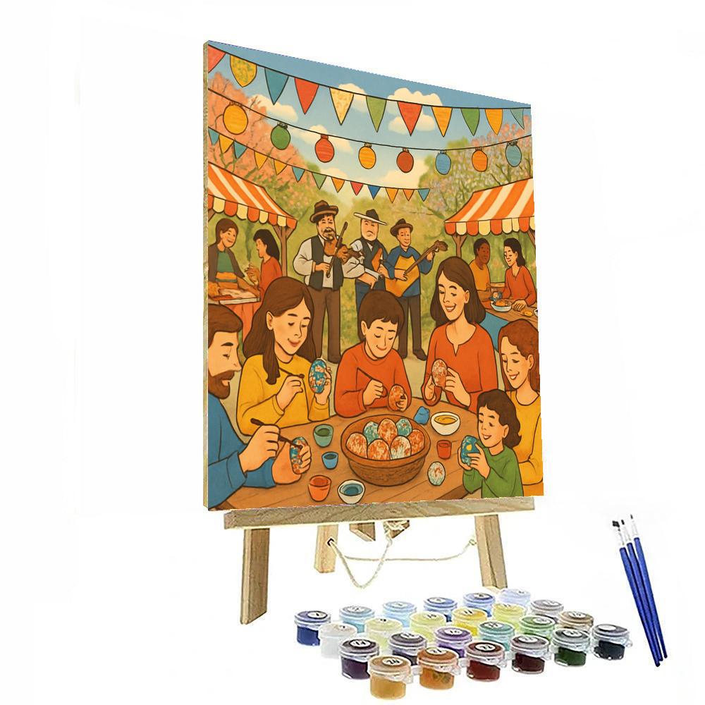 Ovo Festival - Bulgaria Painting Number Kit