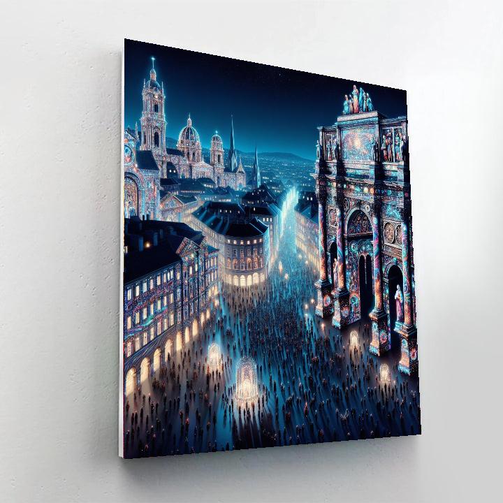 The Festival Of Lights - Berlin Paint By Color