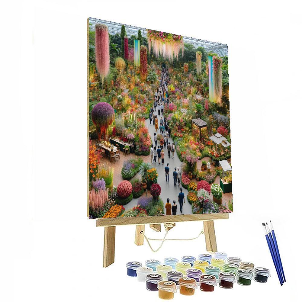 International Flower And Garden Show - Australia Painting Number Kit