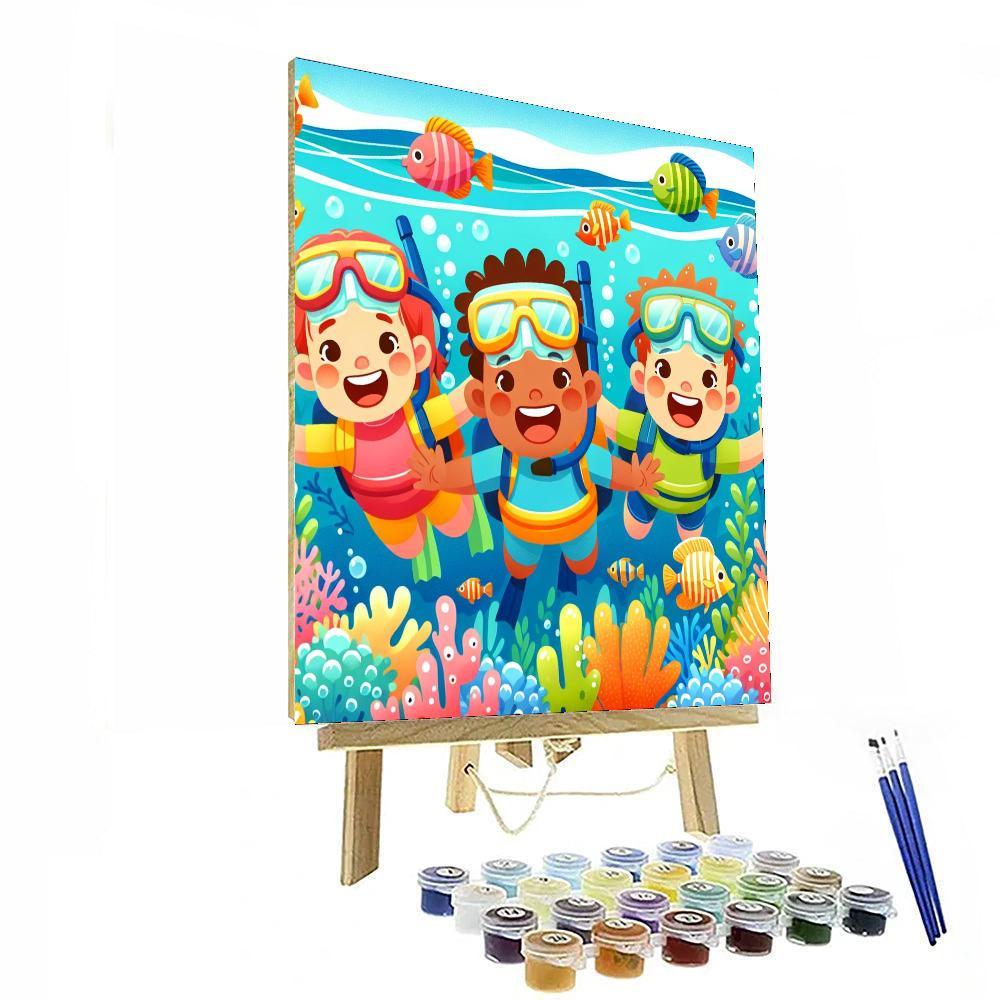 Daring Ocean Explorers Paint By Numbers