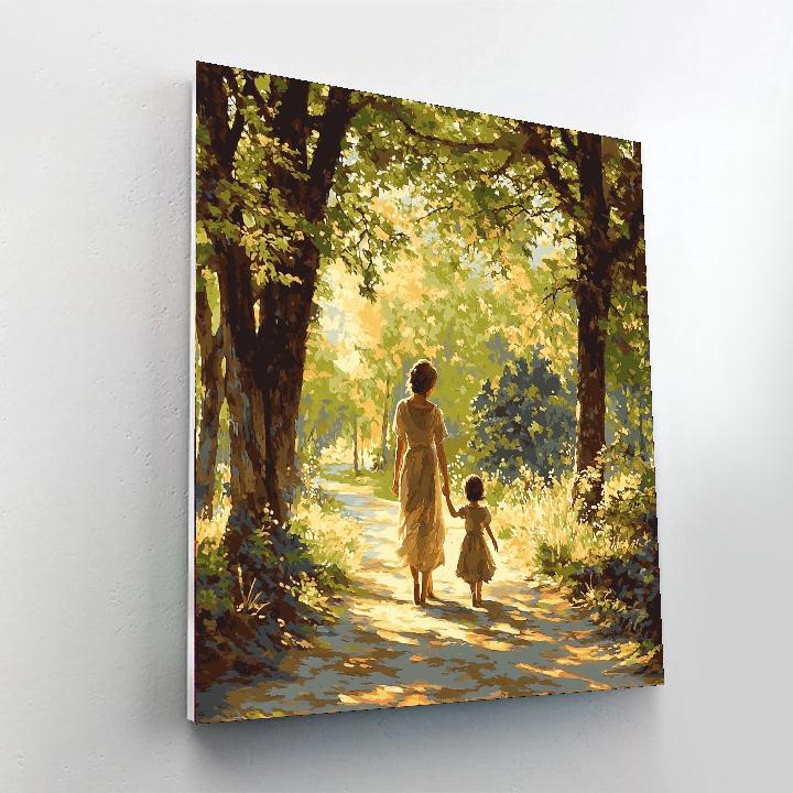 The Love We Share Number Painting