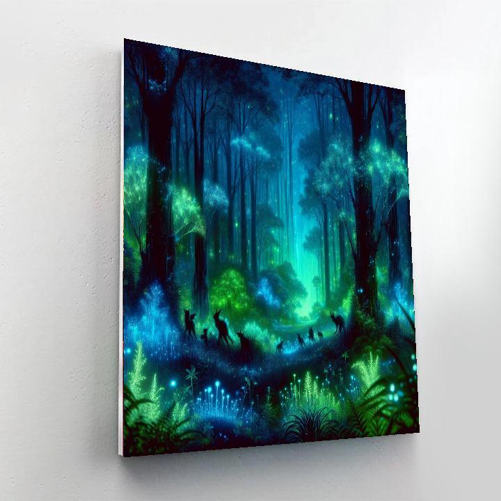 Fantasy Forest Haven DIY Paint By Numbers