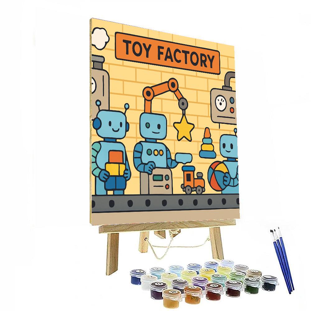 Toy Factory Wonders DIY Paint By Numbers