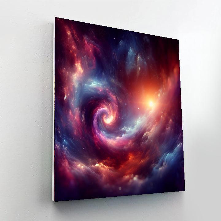 Cosmic Dawn Reverie Paint By Color