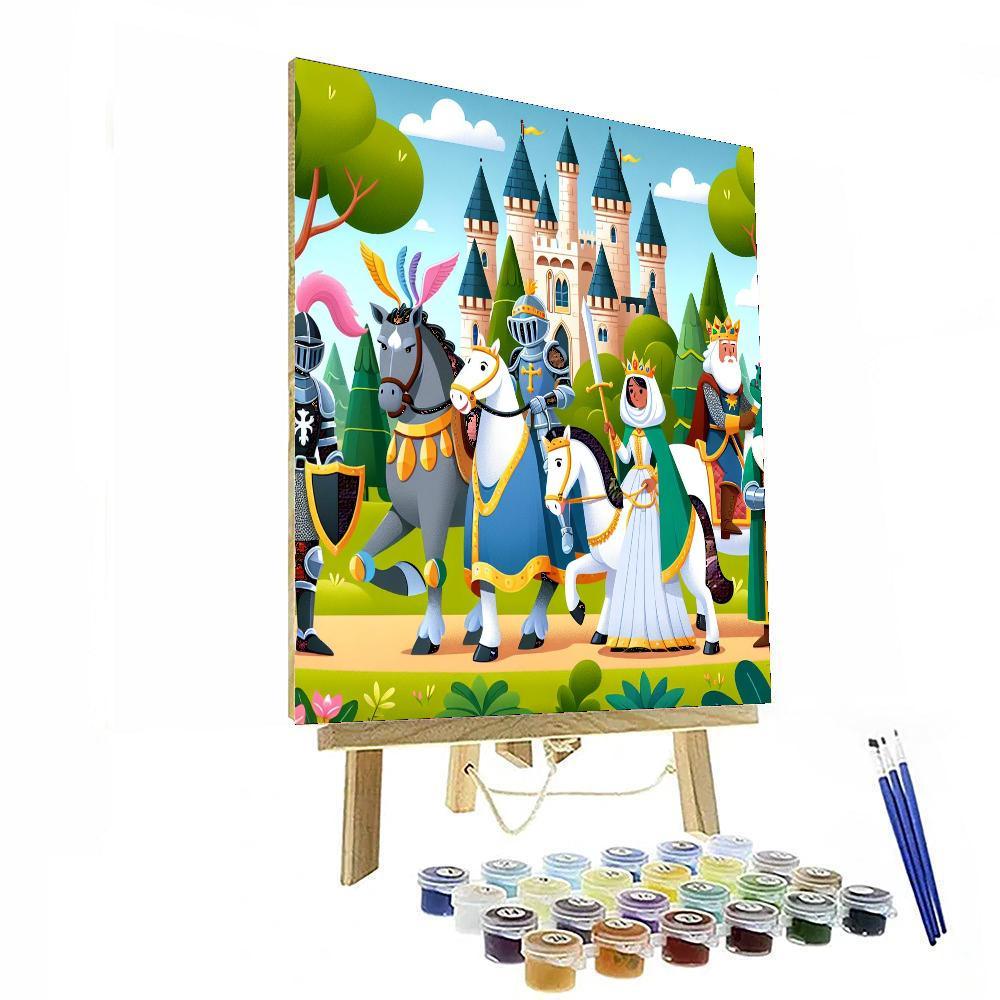 Medieval Times Adventure Paint By Numbers