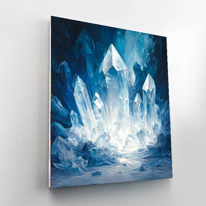 Michelangelo Inspired Crystalline Dream  Painting Number Kit