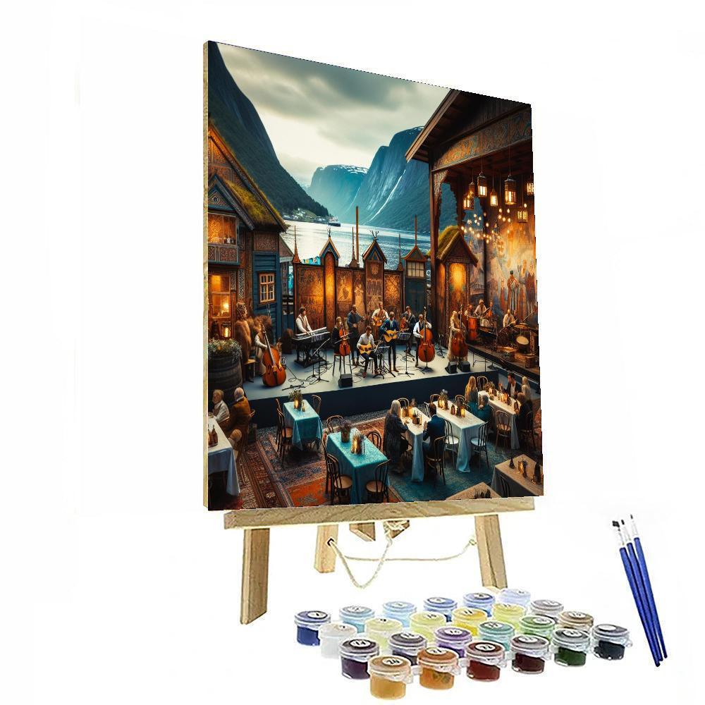 Festspillene I Bergen - Norway Paint By Numbers Art