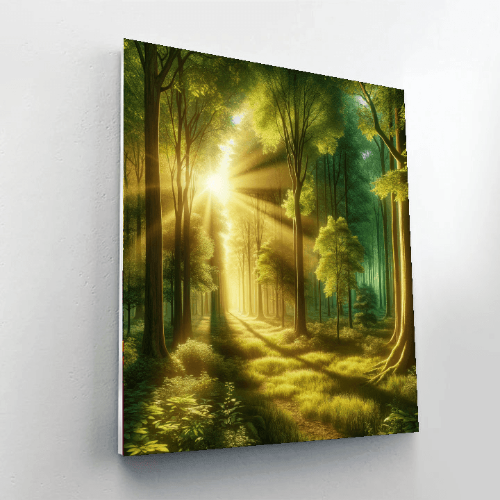 Whimsical Forest Glade DIY Paint By Numbers