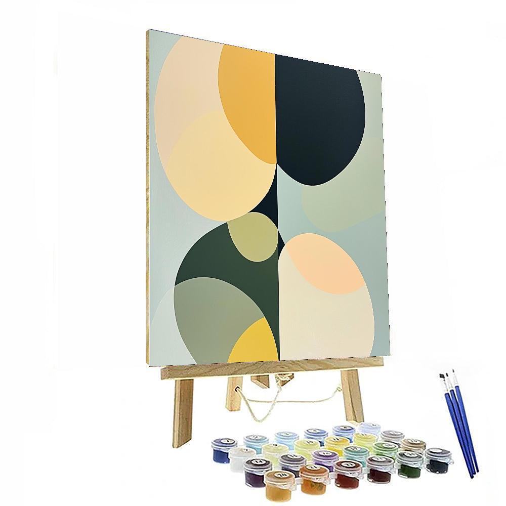 Joan Miró Inspired Dreamlike Harmony  Painting Number Kit
