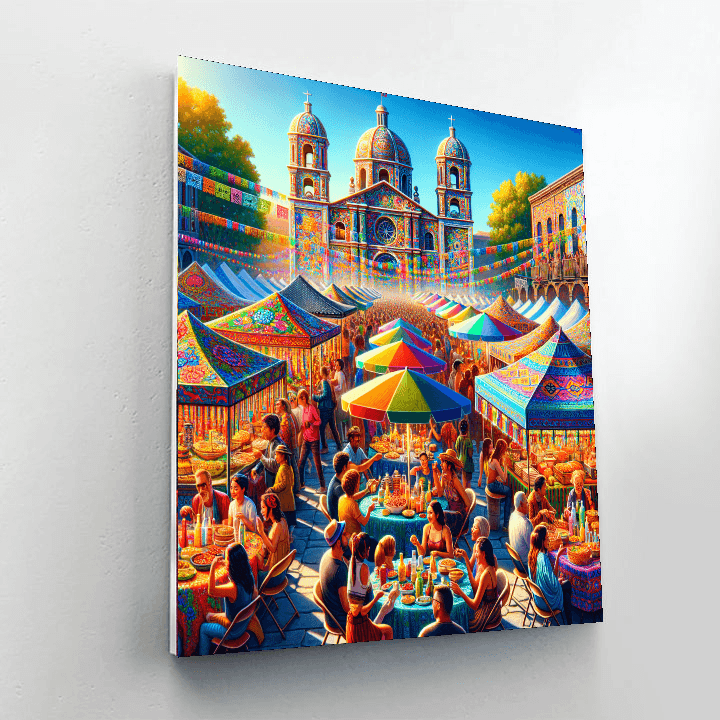 Harvard Square Mayfair - Usa Paint By Number