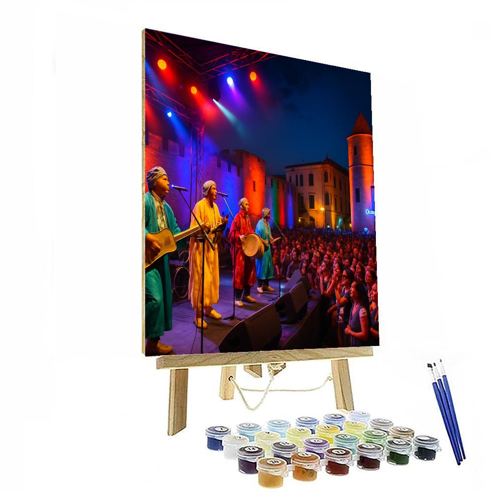 Gnaoua World Music Festival - Essaouira Paint By Numbers Kits