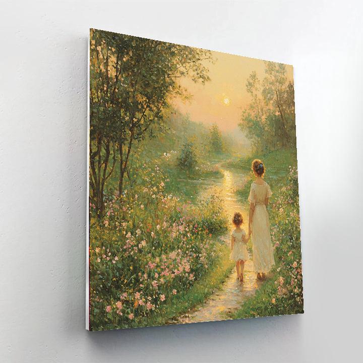 Morning Garden Harmony Numbered Painting Kits