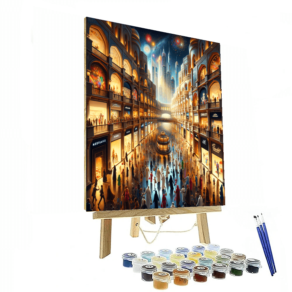Dubai Shopping Festival - Uae Paint By Number