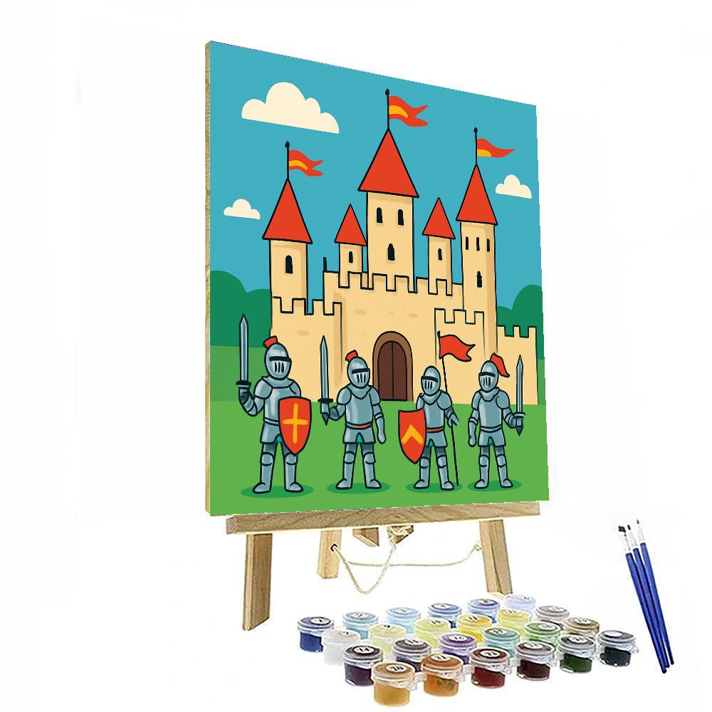 Adventure Castle Painting By Numbers Kit