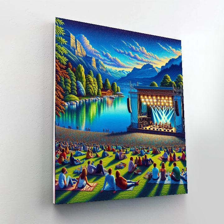 Caribana Festival - Switzerland Painting By Numbers Kit