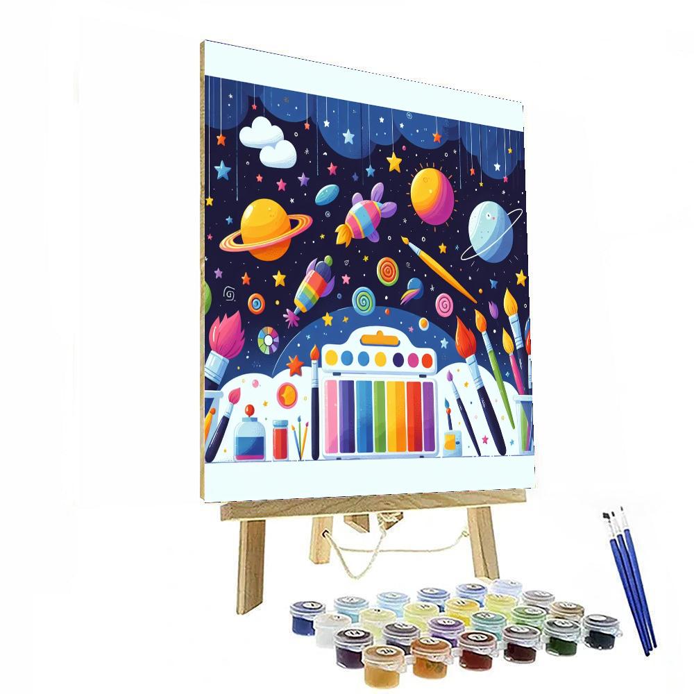 Cosmic Creations Paint By Numbers Art