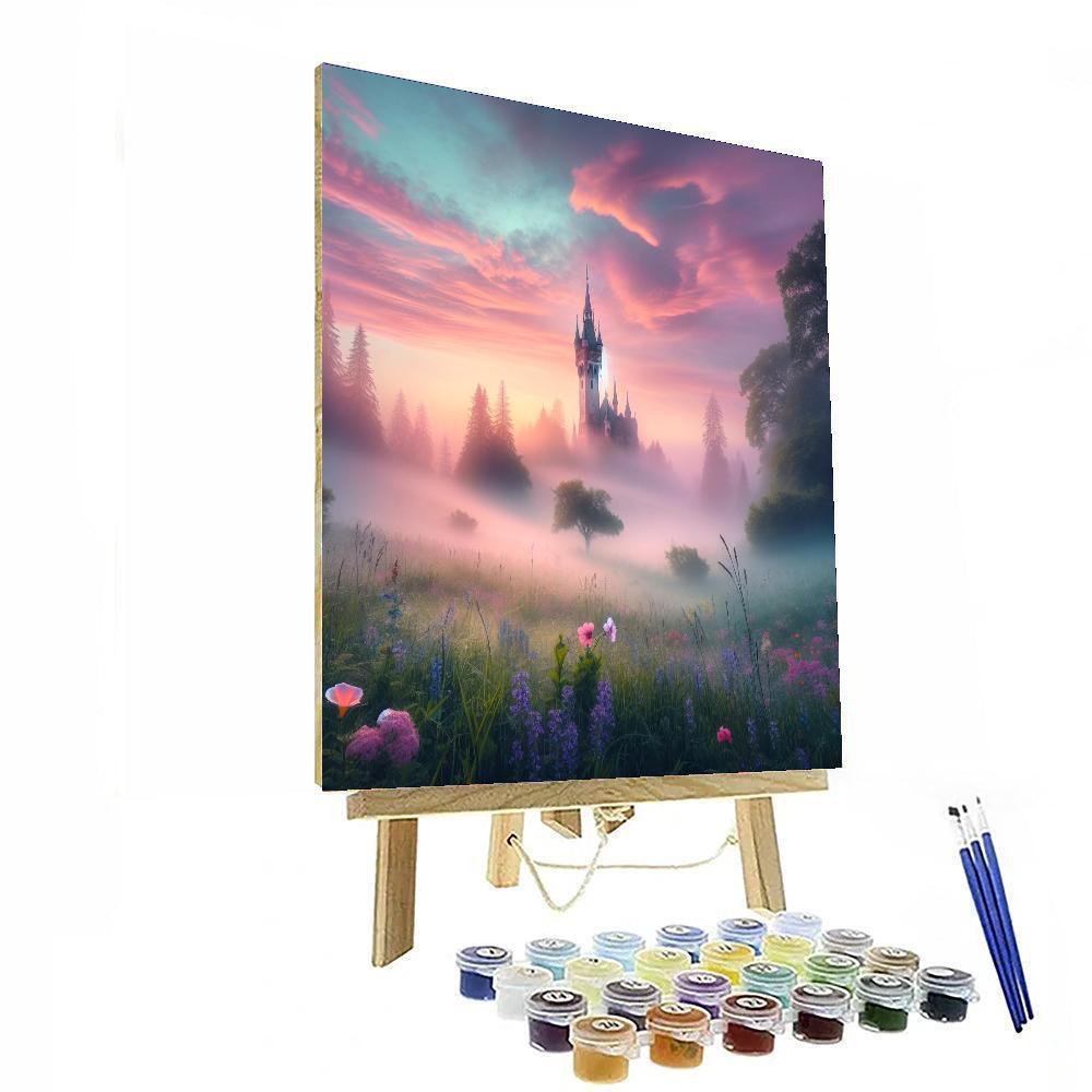 Rapunzel's Tower Dreamscape Numbered Painting Kits