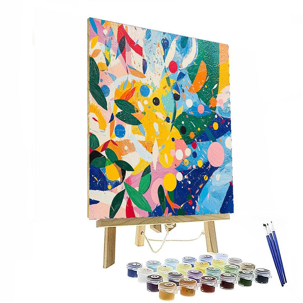 Joan Miró Inspired Bountiful Inspirations  Paint By Color