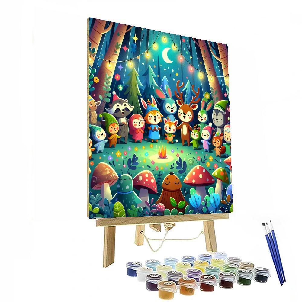 Enchanted Forest Celebration Paint By Numbers Kits