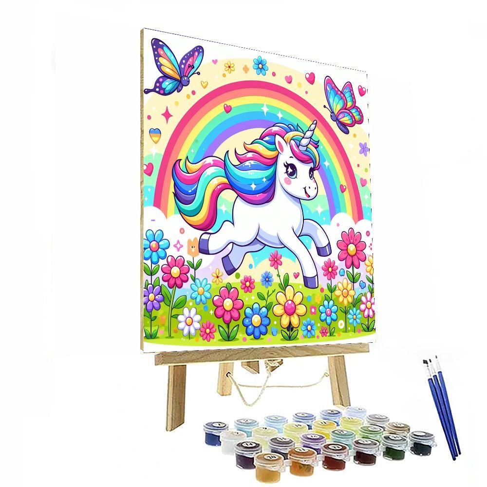 Enchanted Unicorn Fantasy Numbered Painting Kits