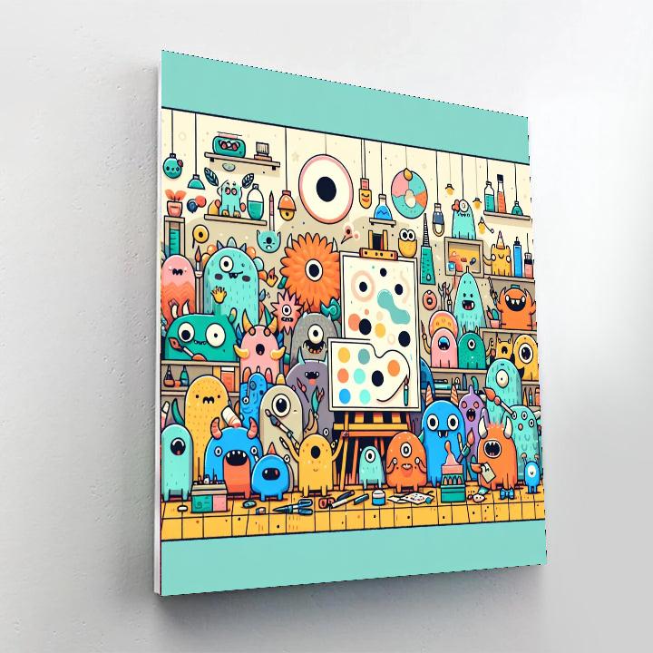 Creative Monster Workshop Numbered Painting Kits