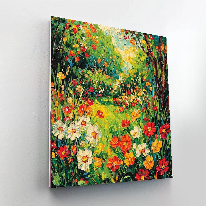 Vincent Van Gogh Inspired Garden Of Harmony  Paint By Numbers