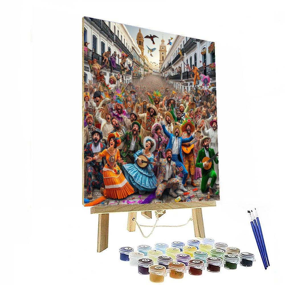 Carnaval De Cádiz - Cádiz Paint By Numbers Kits