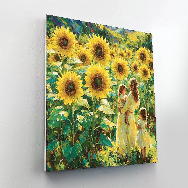 Harmonious Blooms Paint By Numbers