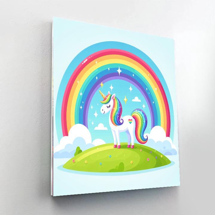 Royal Unicorn DIY Paint By Numbers