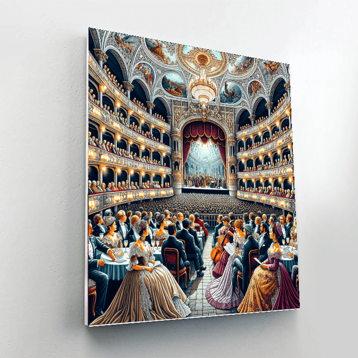 Vienna Festival - Vienna, Austria Painting By Numbers Kit