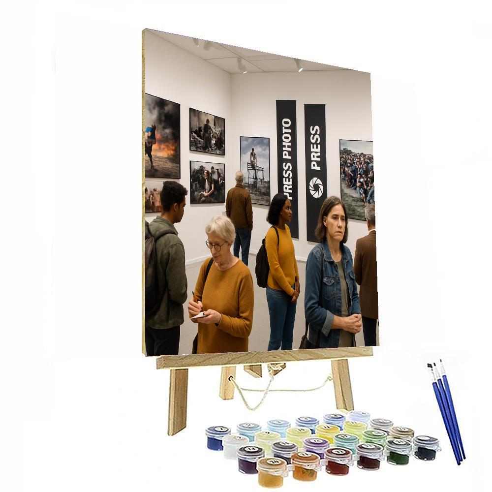 World Press Photo Festival Paint By Numbers Art