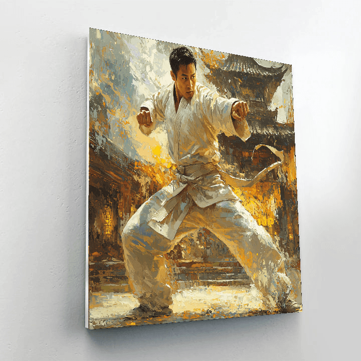 Donnie Yen: Martial Arts Marvel In Action Paint By Number