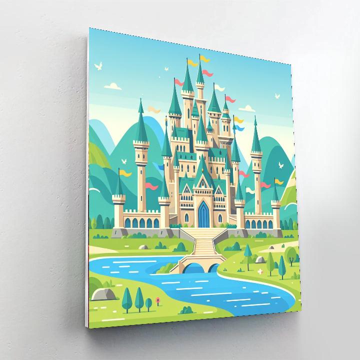 Castle Adventure Playland Paint By Numbers Kits