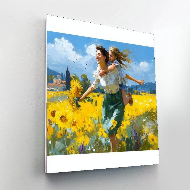 Mother's Love In Full Bloom Paint By Number