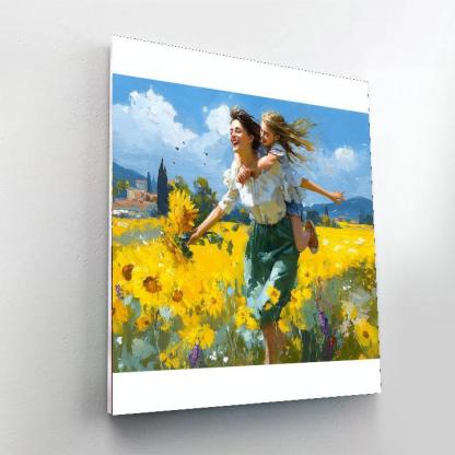 Mother's Love In Full Bloom Paint By Number