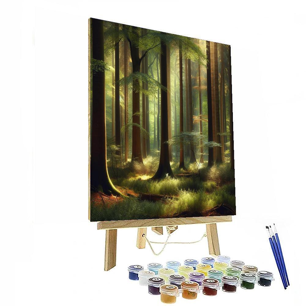 Timeless Woodland Retreat - DIY Painting By Numbers Kit – Artistry Rack