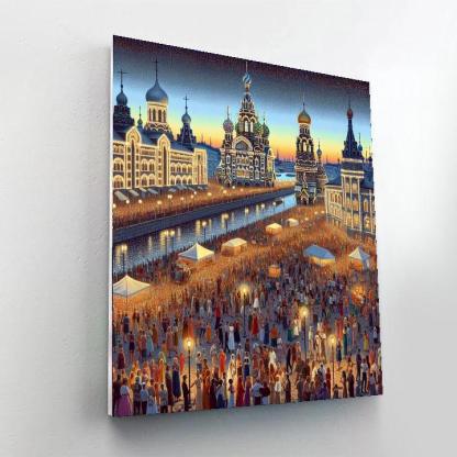 The White Night Festival - Russia Numbered Painting Kits
